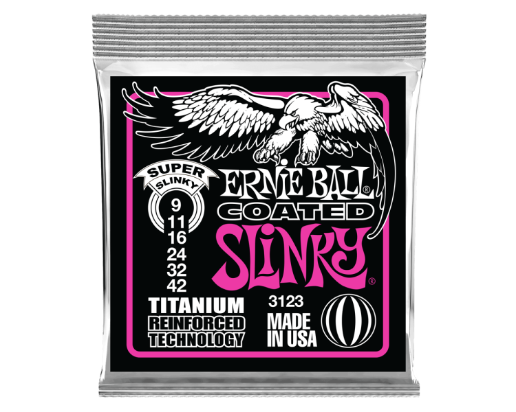 ERNIE BALL 3123 COATED SUPER SLINKY