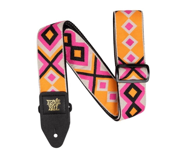 ERNIE BALL 5370 CLASSIC JACQUARD GUITAR/BASS STRAP - ELECTRIC DIAMOND