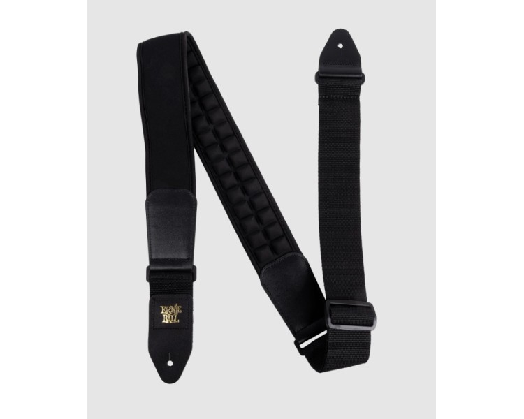 ERNIE BALL 5373 CLOUD COMFORT STRAPS - REGULAR BLACK