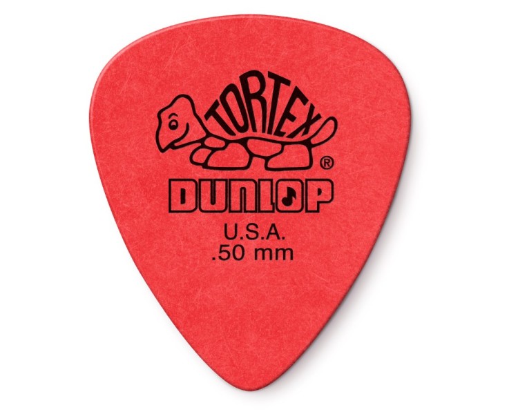 JIM DUNLOP  418P 0.50  TORTEX STD x12 UNIDADES