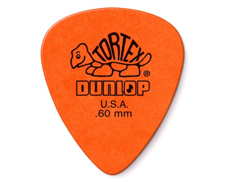 JIM DUNLOP 418P 0.60 TORTEX STD x 12 UNIDADES