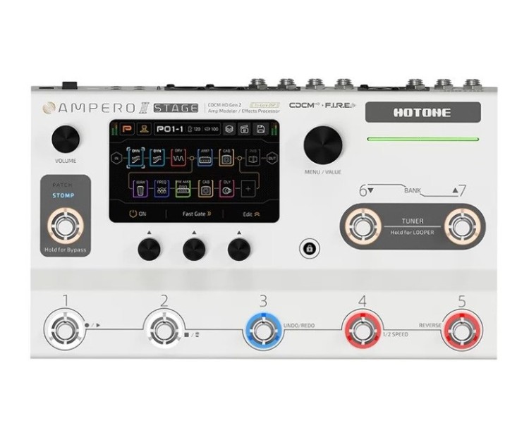 HOTONE MP-380  AMPERO II STAGE AMP MODELER EFFECTS PROCESSOR