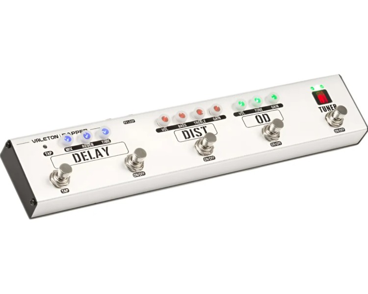 VALETON VES-1 DAPPER EFFECT STRIP WITH TUNER AND TAP DELAY