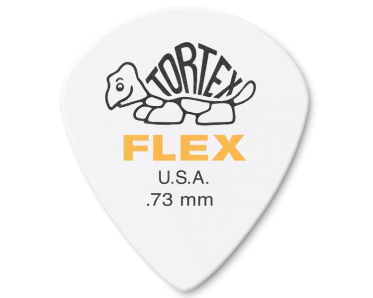 468P.73 JIM DUNLOP TORTEX FLEX JAZZ III .73 PLYPK x12