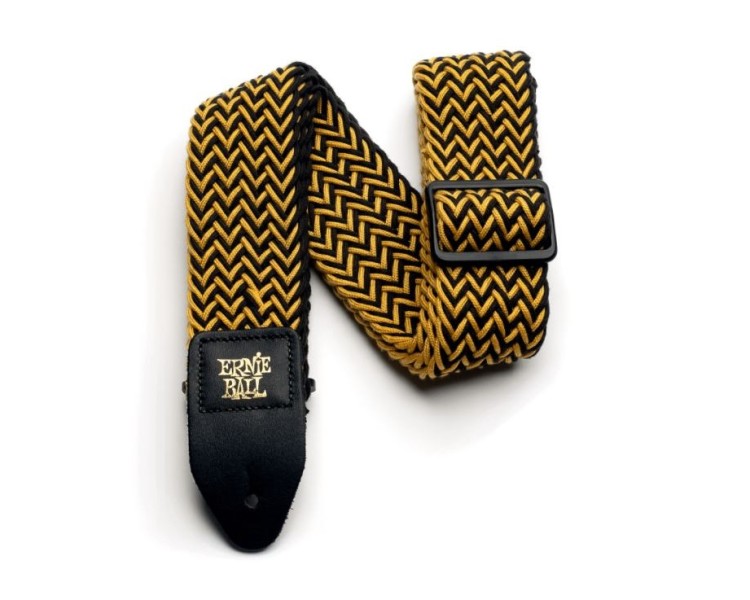 ERNIE BALL P04147  Yellow Jacket Polyspun Strap