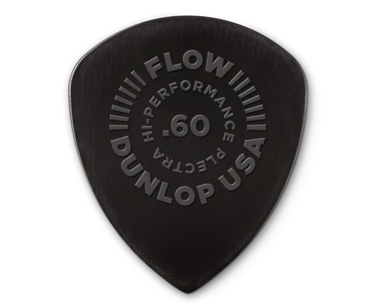 JIM DUNLOP 541P060 NYLON FLOW PICK .60MM - 12 UNIDADES