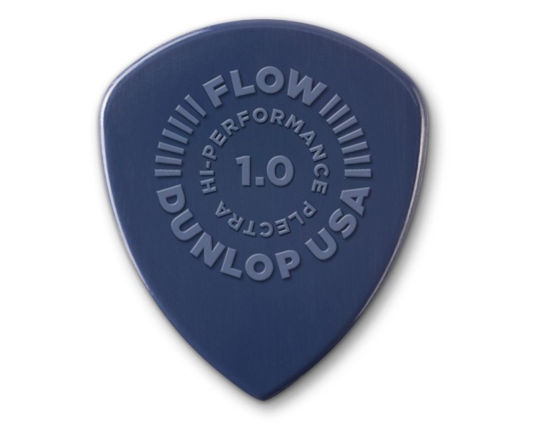 JIM DUNLOP 541P100 NYLON FLOW PICK 1.0MM - 12 UNIDADES