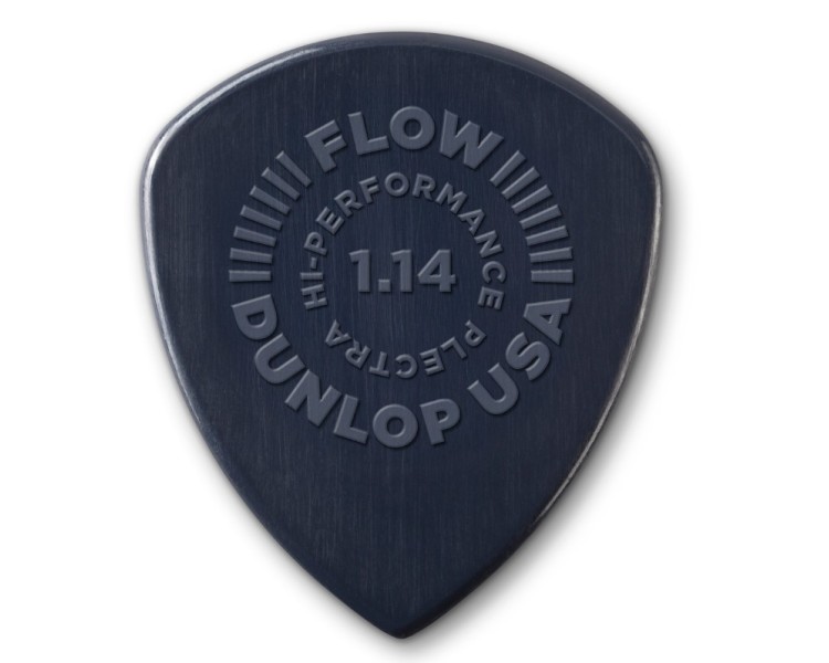JIM DUNLOP 541P114 NYLON FLOW PICK 1.14MM - 12 UNIDADES