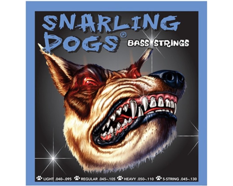 D`ANDREA CUERDA BAJO ELECTRICO 045 -105 SNARLING DOGS REGULAR