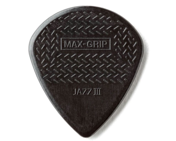 471P3S JIM DUNLOP MAX GRIP JAZZ III CARBON FIBER-6 UNIDADES