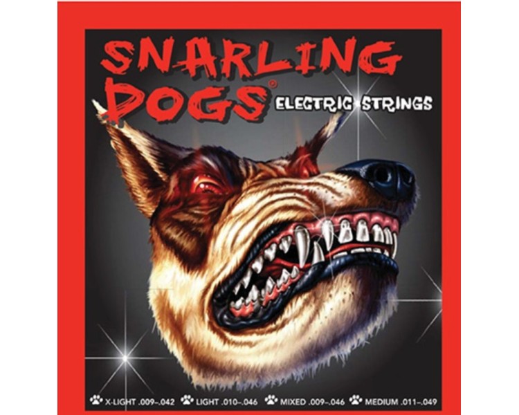 D`ANDREA CUERDA GUITARRA ELECTRICA 010 - 046 SNARLING DOGS LIGHT