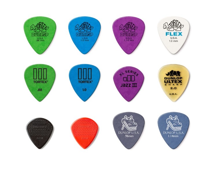copy of JIM DUNLOP  PVP112 PICK GUITARRA ACOUSTIC VAR PK-12/PLYPK