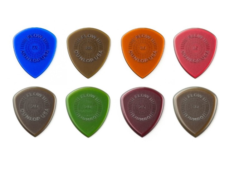 JIM DUNLOP PVP 114 TORTEX FLOW 8 MEDIDAS STD PK x8 UNIDADES