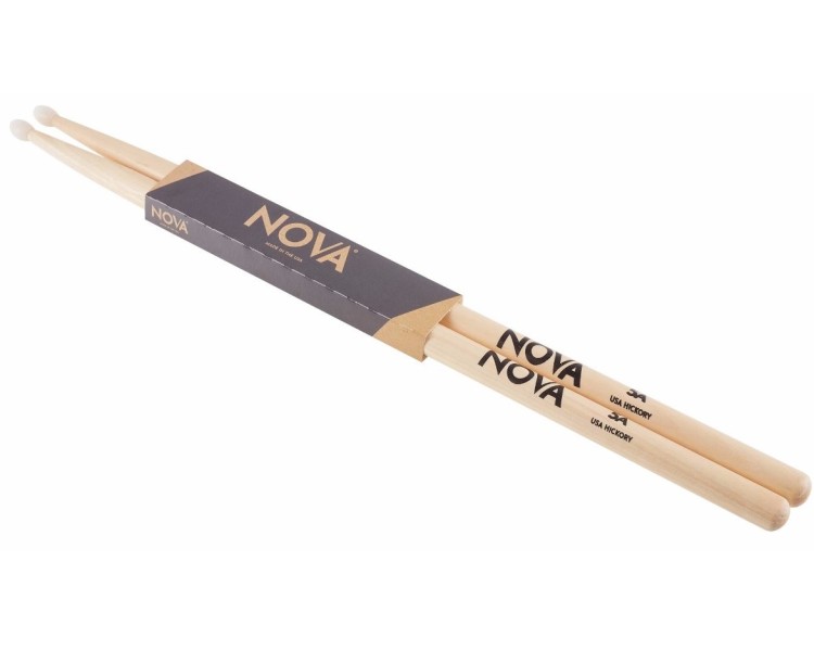 NOVA BY VIC FIRTH BAQUETA 5A DRUMSTICKS PUNTA NYLON
