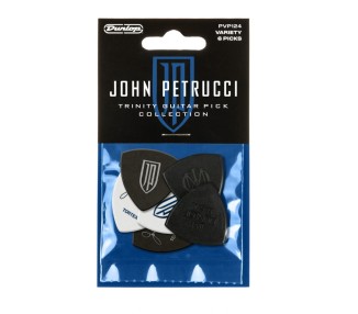 JIM DUNLOP PVP124 JOHN PETRUCCI TRINITY GUITAR PICK COLLECTION - 6 UNIDADES