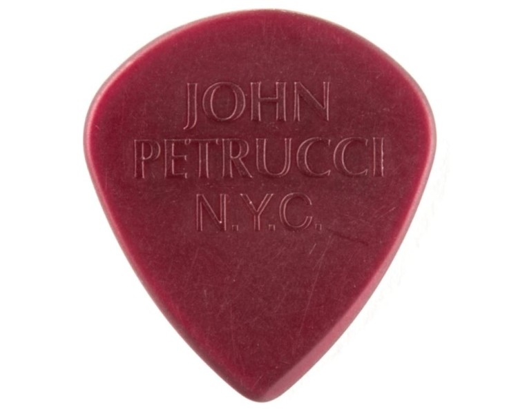 518PJPRD JIM DUNLOP JIM DUNLOP  JOHN PETRUCCI PRIMETONE PICK RED x3 UNIDADES