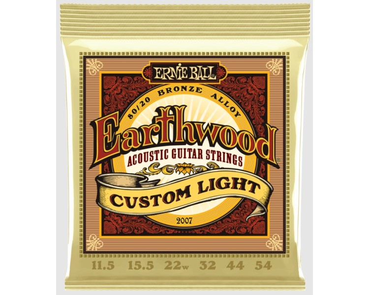 ERNIE BALL 2007 ERTHWD CUSTOM-LIGHT AC80/20