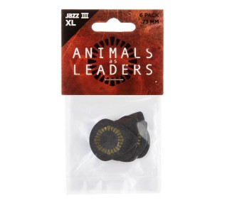 AALP04 .73 JIM DUNLOP JAVIER REYES TORTEX JAZZ III XL -6/PLYPK BLACK