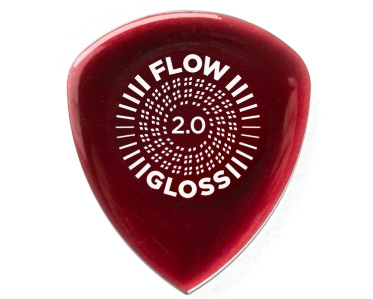 JIM DUNLOP ( 550P200) FLOW GLOSS 2.0 mm - 3 PLYPK