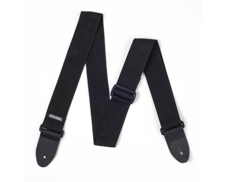 JIM DUNLOP D07-01BK POLY STRAP BLACK
