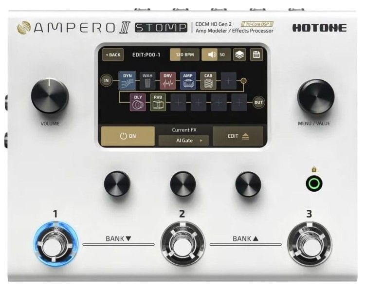 HOTONE MP-300 AMPERO II STOMP MULTIEFECTO