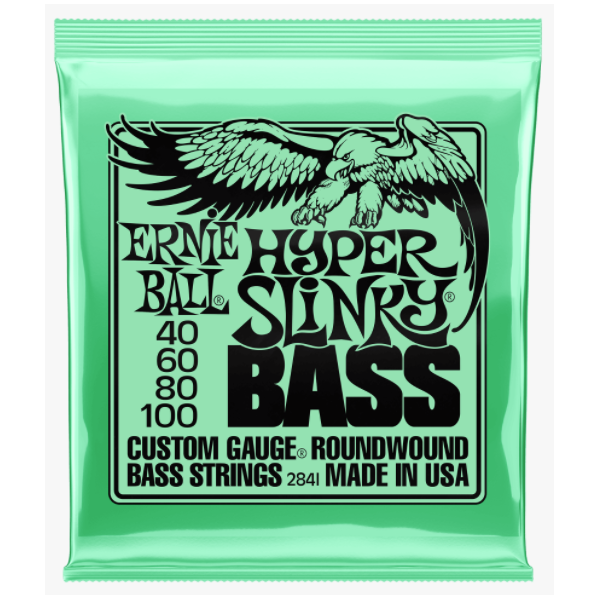 ERNIE BALL 2841 BASS Hyper Slinky Nckl Wnd 40-60-80-100