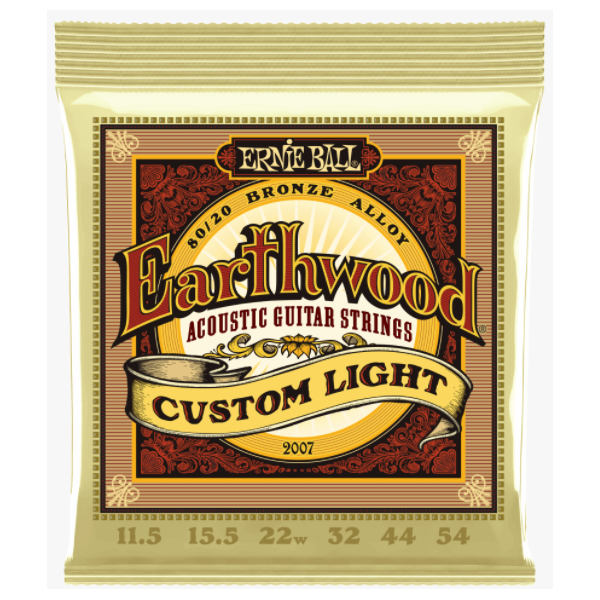 ERNIE BALL 2007 ERTHWD CUSTOM-LIGHT AC80/20