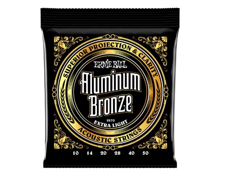 ERNIE BALL 2570 ACUSTIC ALUMINUM  0.10-0.50