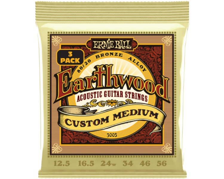 ERNIE BALL 3002 ERTHWD MED 8020