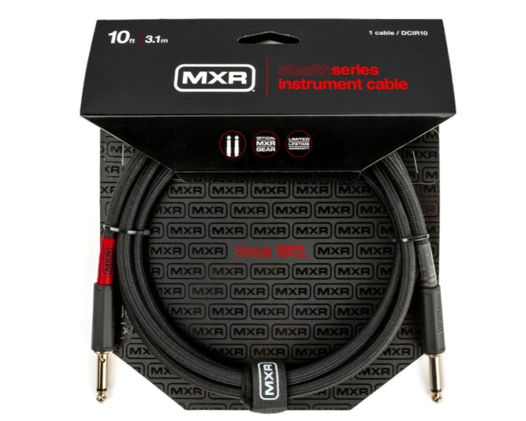 MXR DCIR10 MXR STEALTH SILENT PLUG AWG OXYGEN FREE 10FT