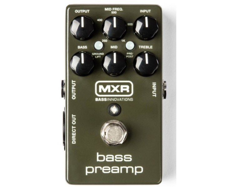 MXR M81 MXR BASS PREAMP-EA
