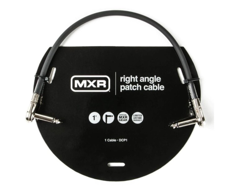 MXR by DUNLOP DCP1 PATCH CABLES .33 cm ANG/ANG