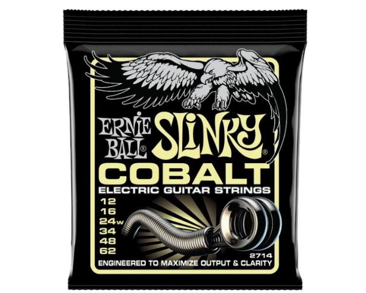 ERNIE BALL MAMMOTH  2714 SLINKY COBALT ELECTRIC GUITAR