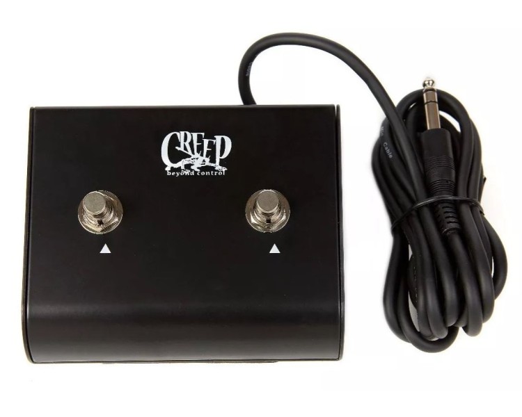 CREEP FS024 DUAL FOOTSWITCH WITH STEREO PLUG