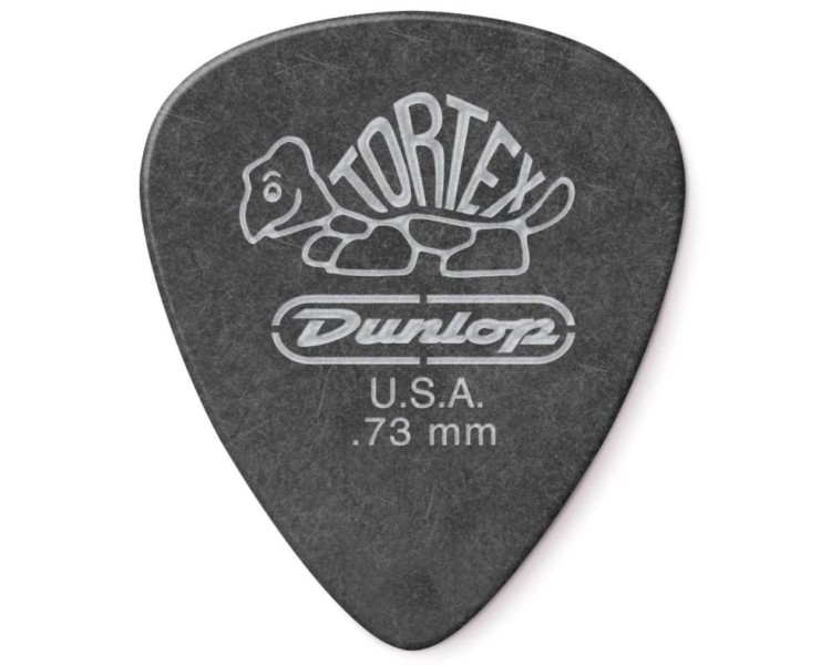 488R 0.73 JIM DUNLOP TORTEX BLACK GOLD x72