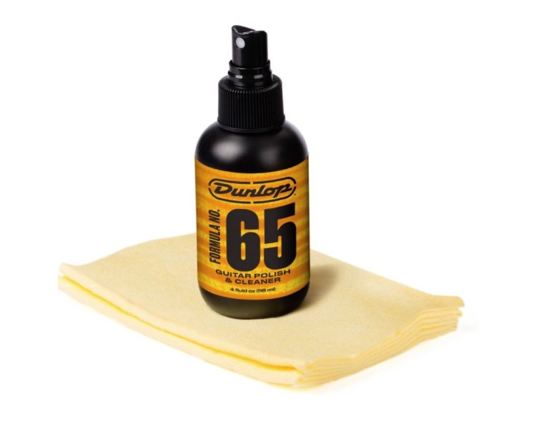 JIM DUNLOP 654C GUITAR POLISH + FRANELA