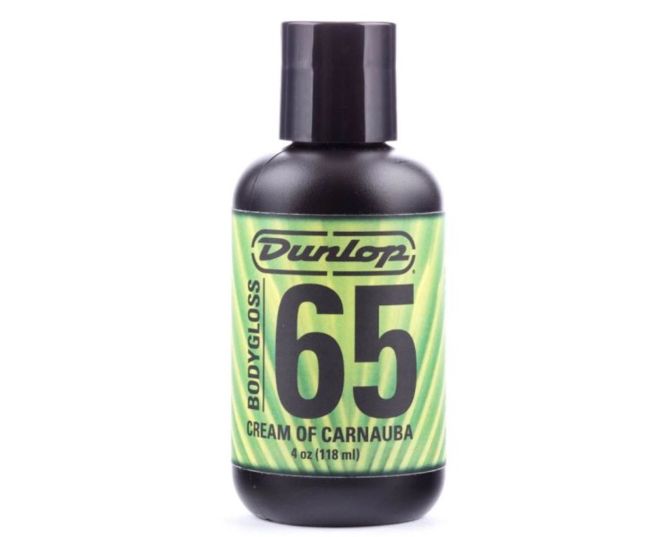 6574 JIM DUNLOP BODYGLOSS 65 (CARNAUBA) WAX-4oz-EA
