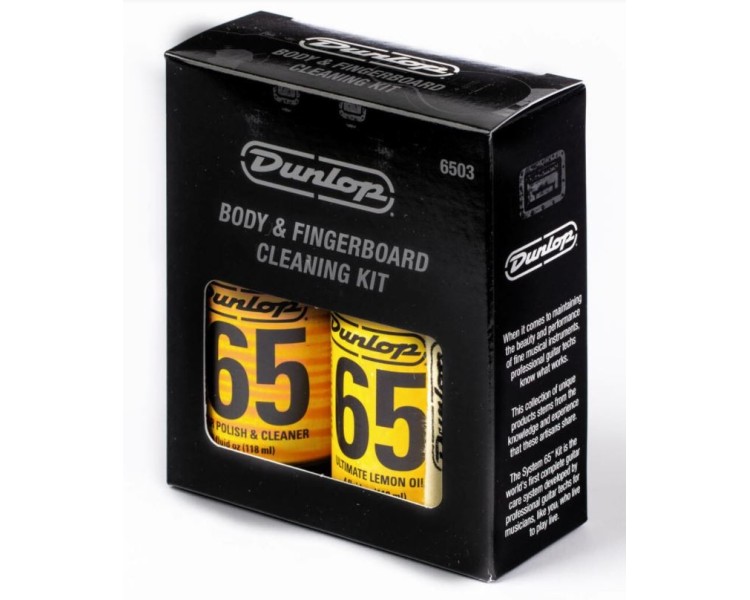 JIM DUNLOP 6503 KIT PULIDOR Y ACEITE DE LIMON