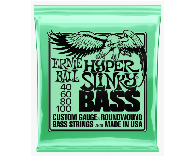 ERNIE BALL 2841 BASS Hyper Slinky Nckl Wnd 40-60-80-100