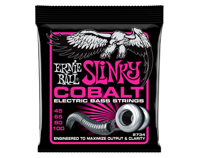 ERNIE BALL 2734 COBALT BASS SUPER SLINKY