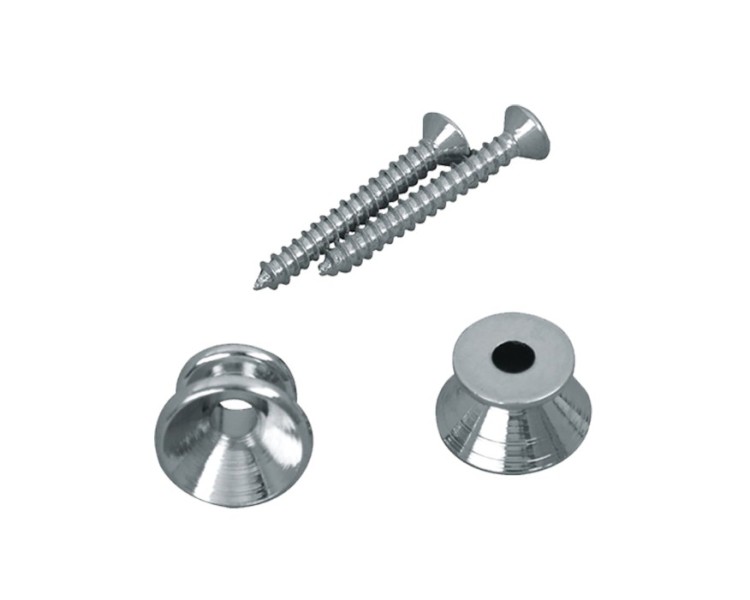 D`ANDREA BOTONES P/CORREA CROMADO - 24 UN