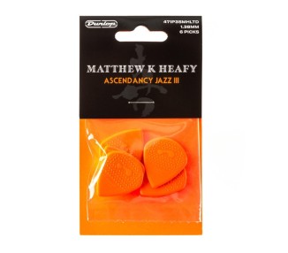 JIM DUNLOP 471P3SMHLTD MATT HEAFY ASCENDANCY JAZZ III-6 UNIDADES