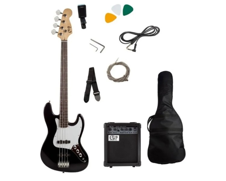 CREEP CJB-10 BK PACK JAZZ BASS SUNBURST