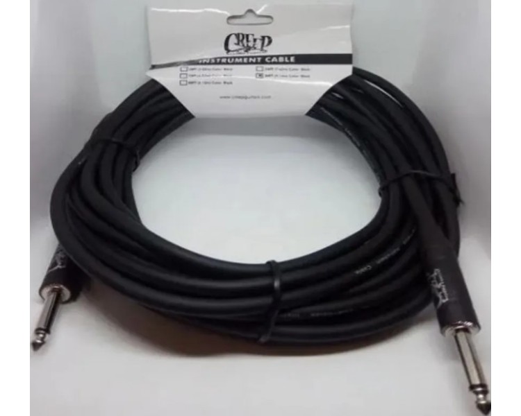 CREEP BLSS-30BLK CABLE PRO SERIES 30ft PLUG RECTO