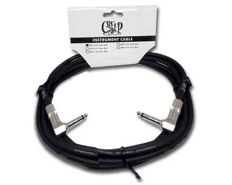 CREEP BLAA-30BLK CABLE PRO SERIES 30ft PLUG ANGULO-ANGULO