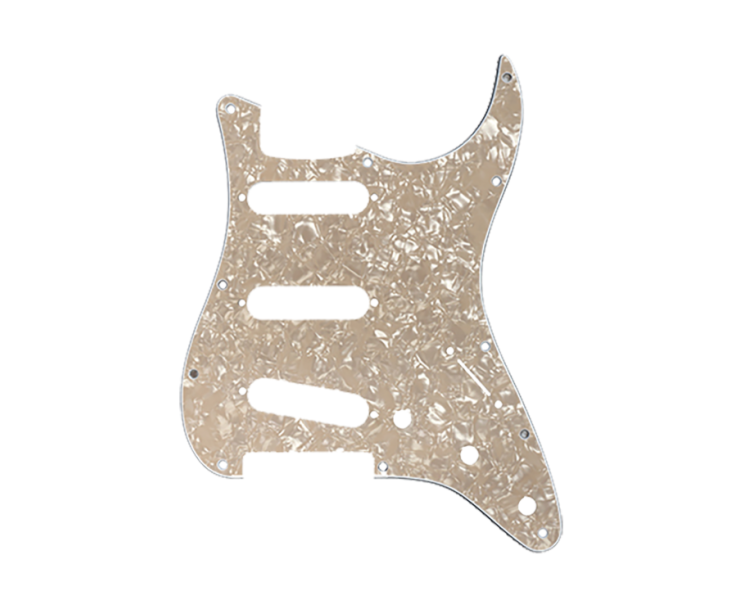 D`ANDREA PICKGUARD PARA STRATOCASTER VINTAGE PEARL DPP ST VNP