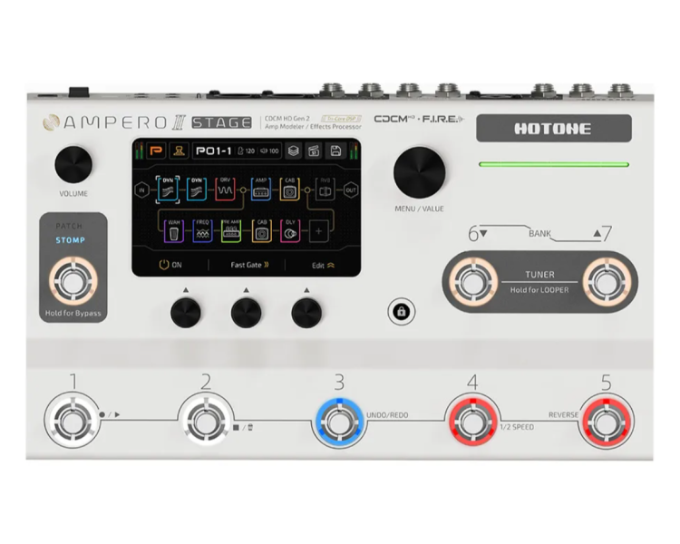 HOTONE MP-380  AMPERO II STAGE AMP MODELER EFFECTS PROCESSOR