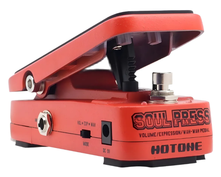 HOTONE BASS PRESS MINI VOLUME/EXPRESSION/WAH PEDAL FOR BASS