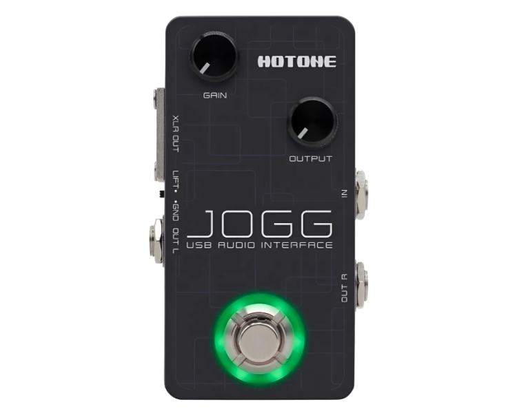 HOTONE JOGG USB AUDIO INTERFACE WITH VSTOMP AMP MOBILE APP