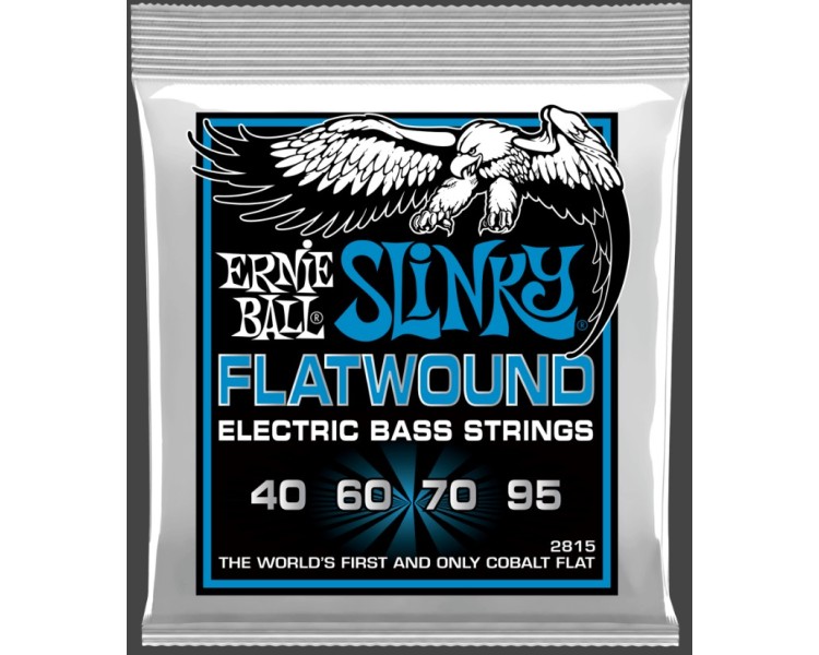 ERNIE BALL  2815 SLINKY FLATWOUND SUPER 40 - 95